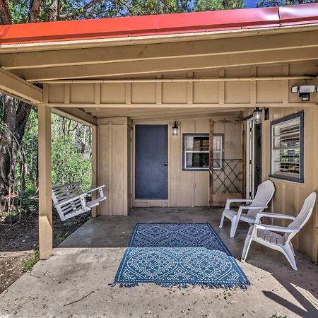 Ruidoso Cottage With River Views From Patio! Exterior photo