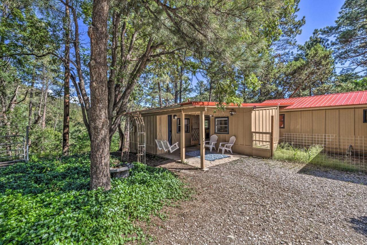 Ruidoso Cottage With River Views From Patio! Exterior photo