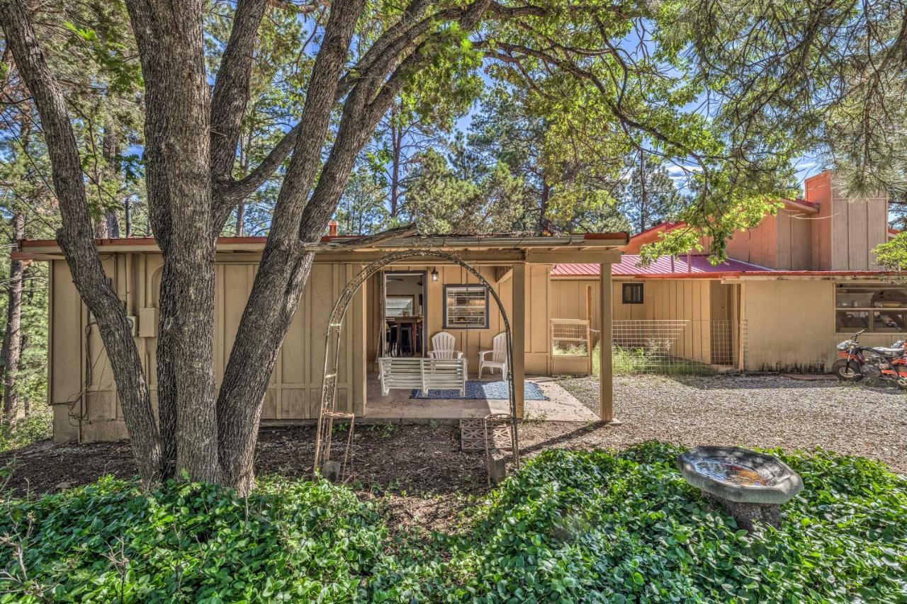 Ruidoso Cottage With River Views From Patio! Exterior photo