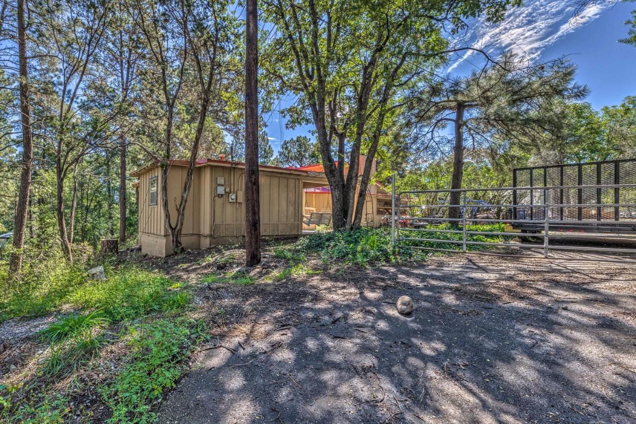 Ruidoso Cottage With River Views From Patio! Exterior photo