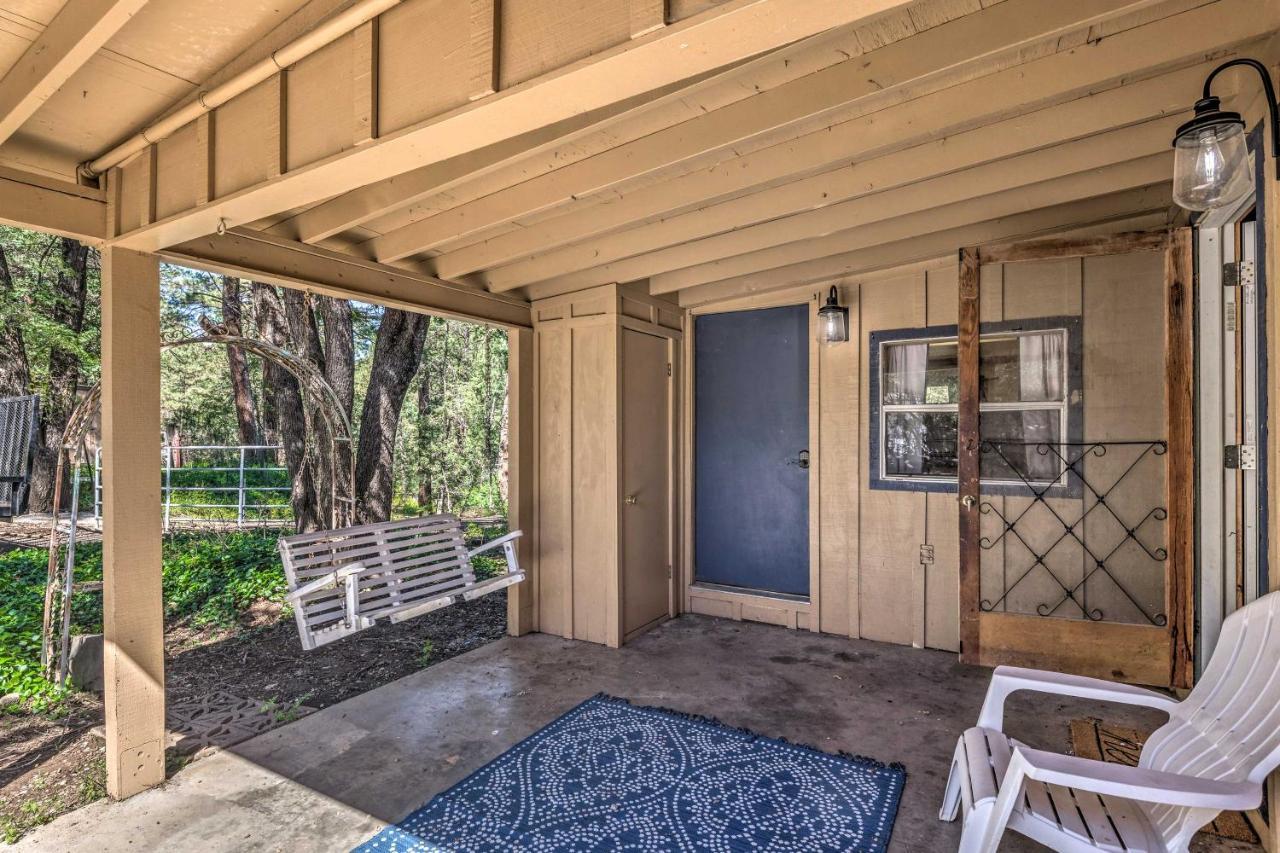 Ruidoso Cottage With River Views From Patio! Exterior photo